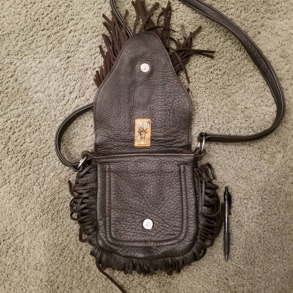 Tribe American Leather Crossbody Bag Gus Lewkowicz